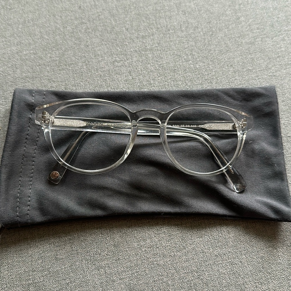 Warby Parker Clear Percey Frames